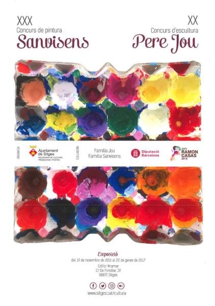 XXX Concurs de Pintura Sanvisens i XX d’Escultura Pere Jou