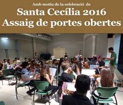 Vilanova celebra Santa Cecília, patrona de la música