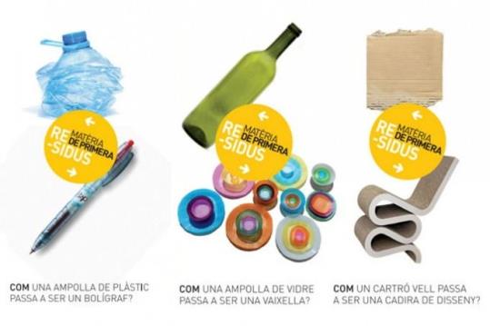 Exposició sobre l’aprofitament dels residus 