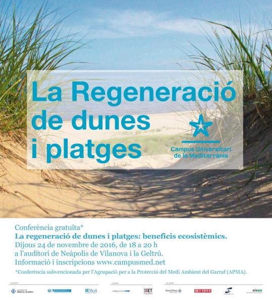La regeneració de dunes i platges: beneficis ecosistèmics