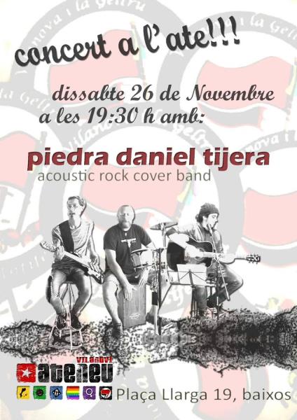 Concert amb Piedra Daniel Tijera