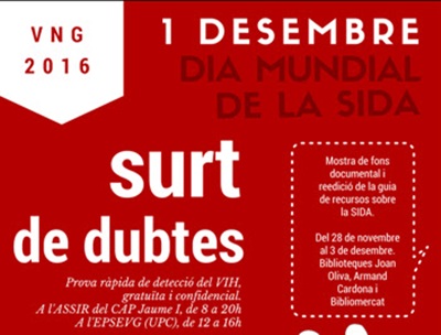 Dia mundial de la Sida a Vilanova i la Geltrú