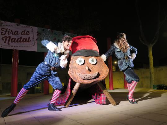 Festa infantil per inaugurar les llums de Nadal i donar la benvinguda al Tió