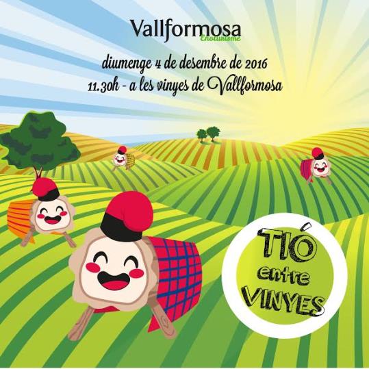 Vallformosa pels infants “Tiós” entre les vinyes