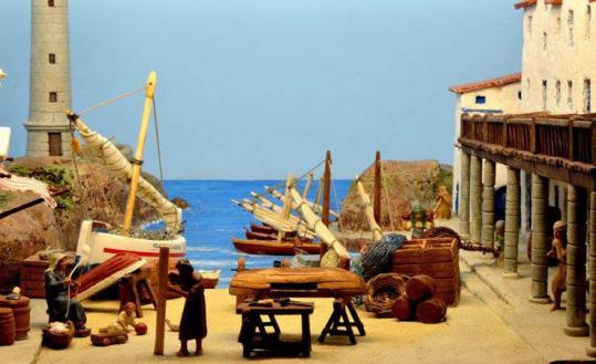 Inauguració del pessebre de Nadal de Vilanova