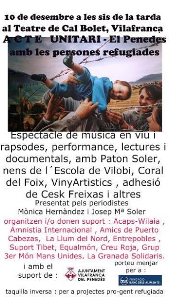 Vilafranca amb els refugiats