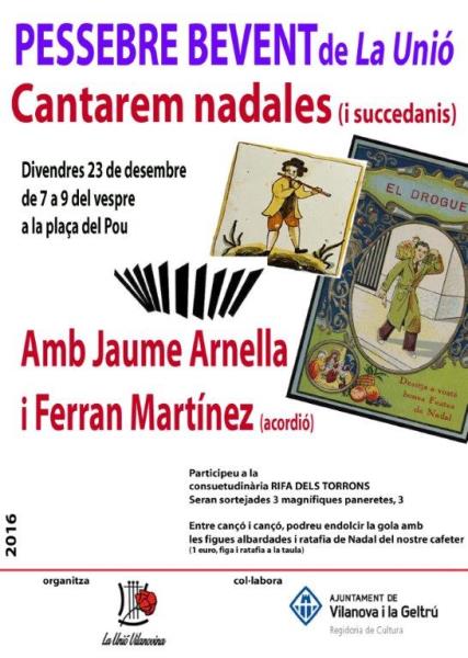 Pessebre Bevent de La Unió Vilanovina