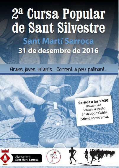 2ª Cursa Popular de Sant Silvestre a Sant Martí Sarroca