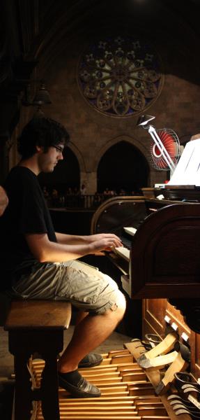 Concert de Sant Esteve a càrrec del jove organista vilafranquí Berenguer Montserrat 