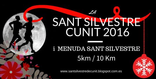 Cursa  de Sant Silvestre i Menuda Sant Silvestre a Cunit