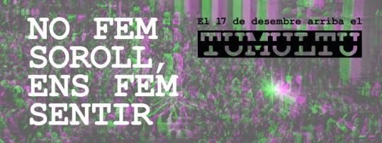 Tumultu - No fem soroll, ens fem sentir