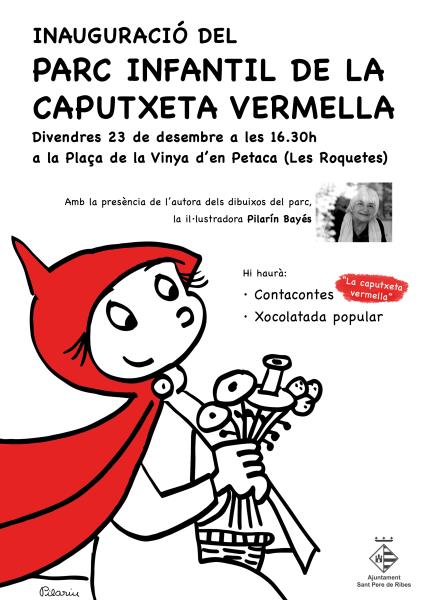 Inauguració dels nous jocs infantils de la plaça Vinya d'en petaca