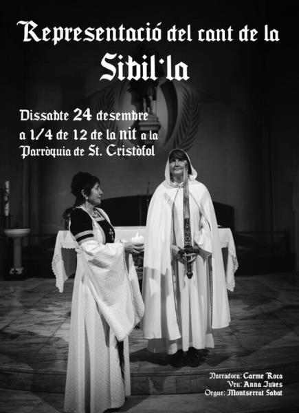 Representació del Cant de la Sibil·la a La Granada