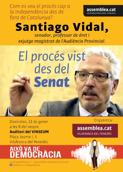 Com es veu el procés des de fora de Catalunya?: Santiago Vidal
