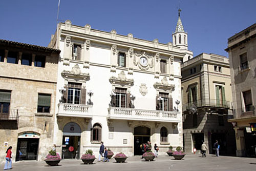 Ajuntament de Vilafranca del Penedès. Eix