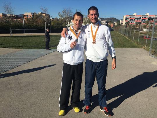 Albert Pascual i Juanma García, medalles a Viladecans. Eix