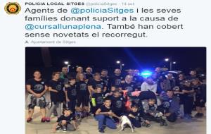 Algunes de les publicacions que han fet les policies locals i els mossos del nostre territori en els darrers dies