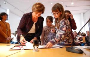 Alumnes de l’escola Mediterrània de les Roquetes participen en un projecte cooperatiu. Ajt Sant Pere de Ribes