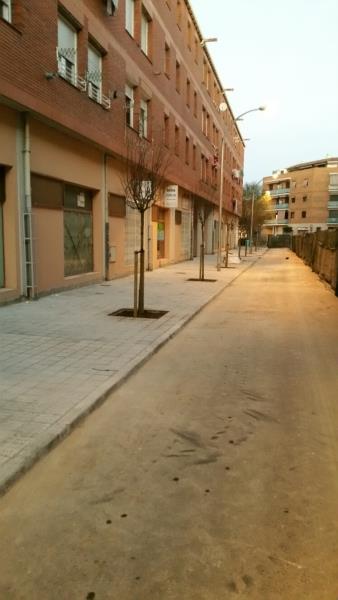 Arranjament a les voreres del carrer Ortega y Gasset . Ajt Sant Pere de Ribes