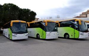 Autocars de la xarxa del bus exprés.cat de Mon-bús. Mon-bus