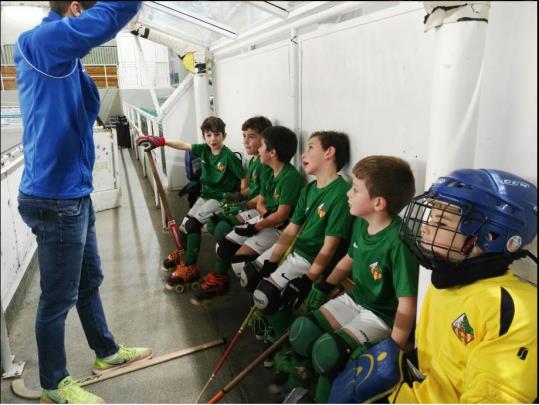 Banqueta del Prebenjami iniciacio A. Eix