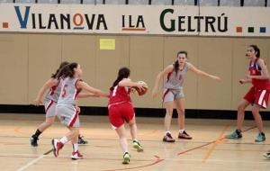 Bàsquet Samà Vilanova IFA - Bàsquet Cornellà . Sílvia Díaz