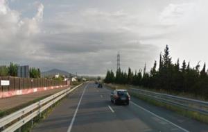 C-31, al seu pas per Vilanova i la Geltrú. Google Street View