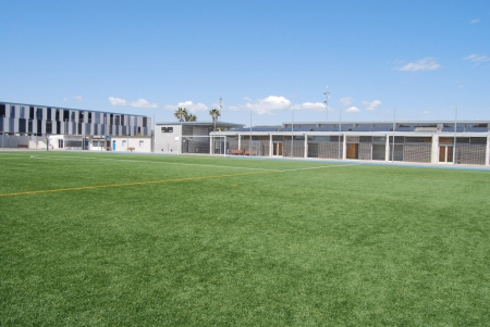 Camp de futbol municipal Josep Pons i Ventura. Ajuntament de Cubelles