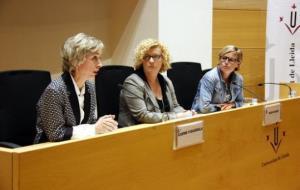 Carme Figuerola; Neus Bonet, i Montse Mínguez. ACN