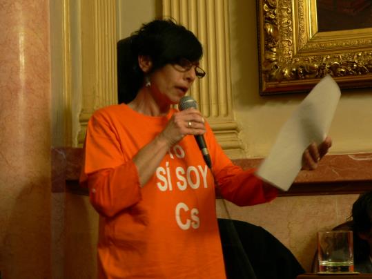 Carmen Reina deixa Ciutadans i passa a ser regidora no adscrita a l'Ajuntament de Vilanova. Meritxell Bayarri
