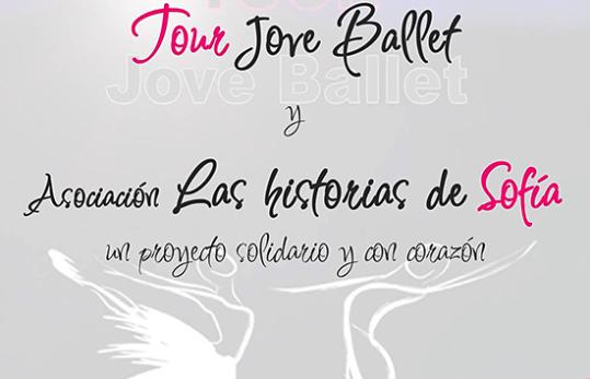 Cartell de la 'Mostra solidària del Tour Jove Ballet '. Eix