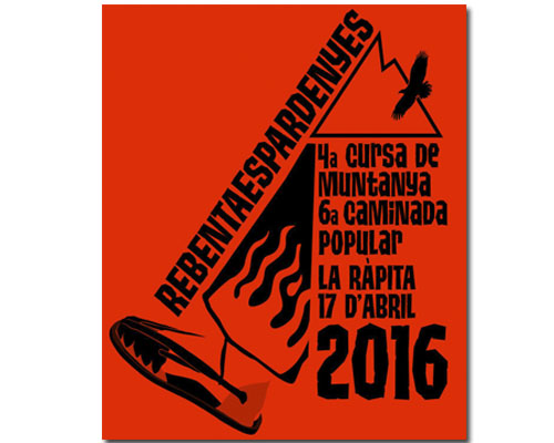 Cartell de la Rebentaespardenyes 2016. Eix