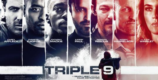 Cartell de 'Triple 9'. Eix