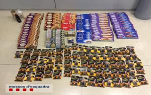 Cau un grup criminal que furtava en grans superfícies alimentàries i revenia els productes. Mossos d'Esquadra