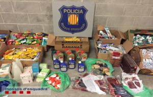Cau un grup criminal que furtava en grans superfícies alimentàries i revenia els productes