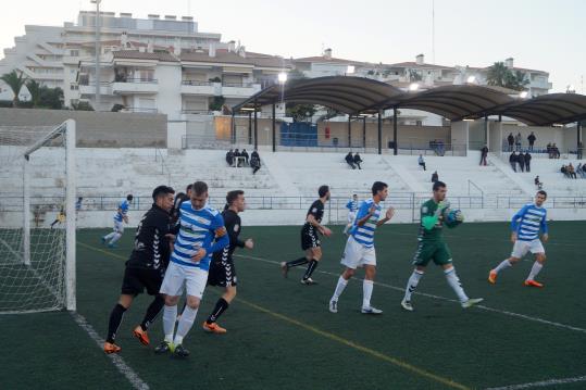 Imatge d'arxiu del partit disputat a Sitges