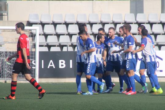 CF Vilanova - CE Almacelles. Joan Mª Gibert