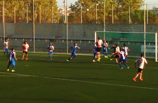 CF Vilanova - Rubí UE. Eix