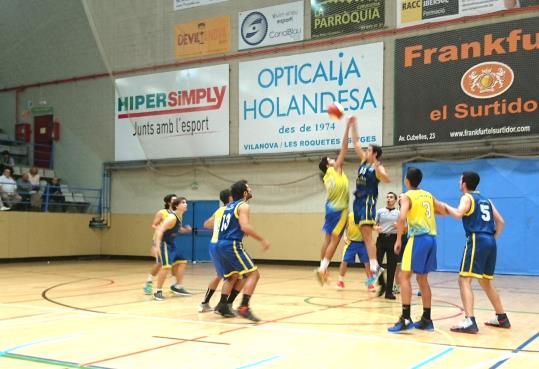 CNB Vilanova  – CB Roquetes. Eix