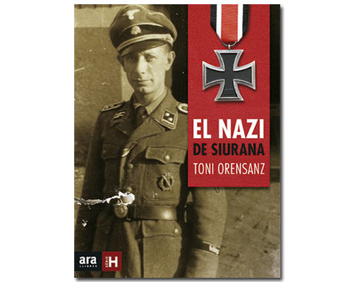 Coberta de 'El nazi de Siurana' de Toni Orenzanz. Eix