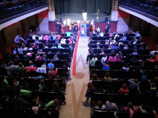 Comença el Jazz Antic Sitges amb les audicions escolars. Ajuntament de Sitges