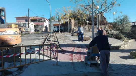 Comencen les obres que completaran la reforma del casc antic de la Granada. Ajuntament de La Granada