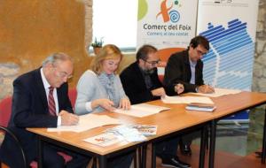 Comerç del Foix i l'ADEPG acorden accions conjuntes de dinamització econòmica. ADEPG