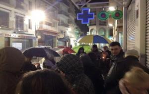 Concentració contra l'acord d'Europa amb Turquia