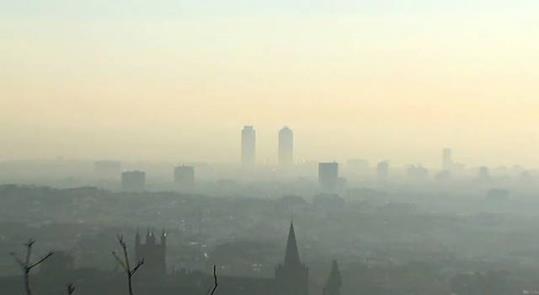 Contaminació a Barcelona. Eix