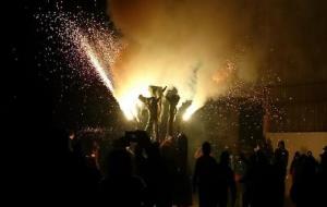 Correfoc d'hivern de les festes de Sant Pau de Ribes