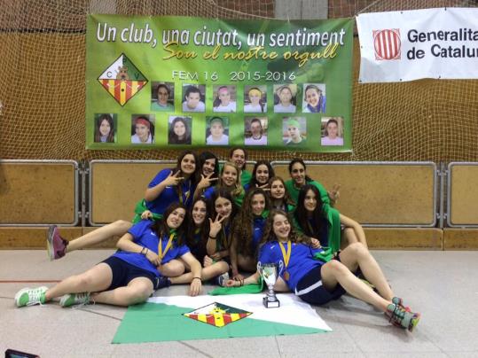 CP Vilanova femení sub16. Eix