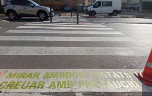 Cunit reordena l'aparcament a l'avinguda Barcelona en els sectors comercials