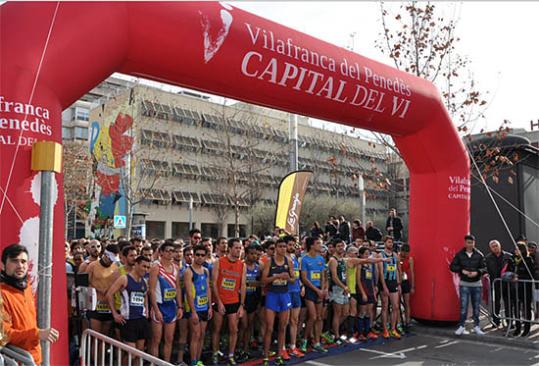 Cursa 10k de Vilafranca. Ajt. Vilafranca