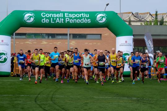 Curses de 5 i 10 Km de Santa Margarida i els Monjos. Eix